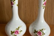 Vintage Small Flower Bud Vases England Fine Bone China