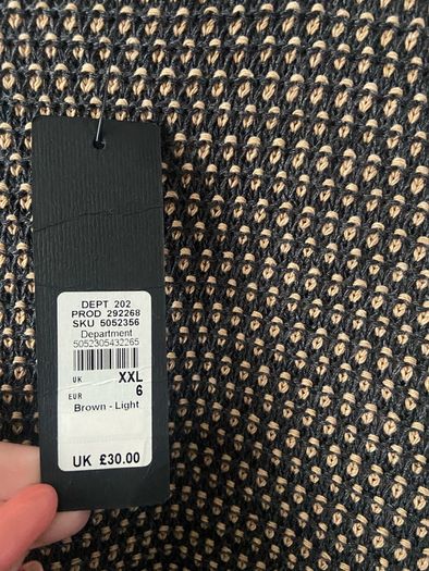BNWT River Island Jumper XXL