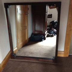 Walnut mirror