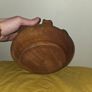 Vintage Hand Carved Wooden Friendship Cup Image 7