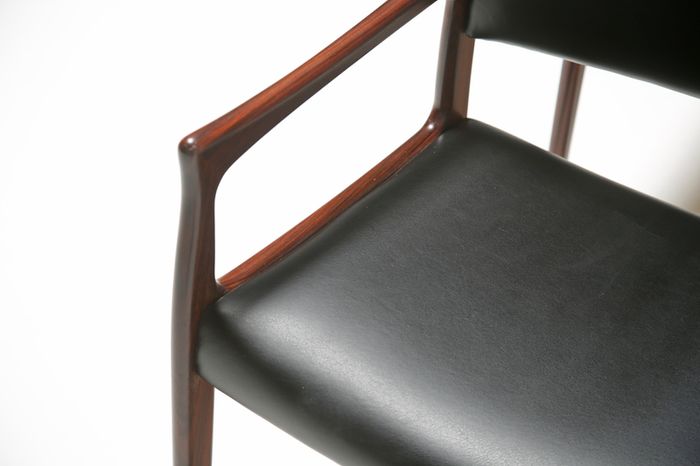 Vintage Danish Rosewood Dining Chairs by Johannes Andersen for Mogens Kold