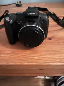 Vintage Canon PowerShot SX1 IS Digital Camera - Full HD & 20x Zoom