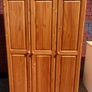 3 door pine wardrobe Image 2