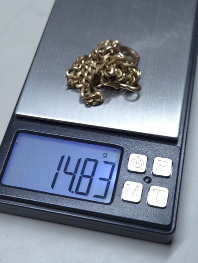 Vintage Gold Plated Albert Pocket Watch Chain T Bar & Dog Clip 36cm