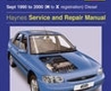 ford escort & Orion 90-00 diesels haynes manual