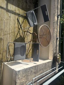 Outdoor table and chair