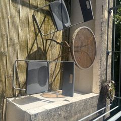 Outdoor table and chair