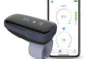 Pulse Oximeter Bluetooth, Oxygen Saturation Monitor, Wireless Blood Oxygen Monitor with Audio Reminder on Device &amp; Smartphone Free APP, Meter SpO2 Pulse Rate for Adult Tracker Rechargeble