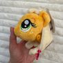 My Little Pony Plush Coin Purse with clip-on Applejack Please see photos Image 3