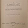 The Unbroken Line. H. Warner Allen. Along The French Trenches From. Switzerland To The North Sea. Hardback In Good Condition. Image 2