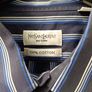 Vintage YSL Yves Saint Laurent Button Down Shirt Mens 2XL XXL Image 3