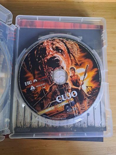 Cujo Limited Blu-ray EUREKA OOP Hardbox Booklet