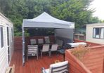 Pop Up 3x3m Heavy Duty 40mm Frame Gazebo
