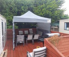 Pop Up 3x3m Heavy Duty 40mm Frame Gazebo