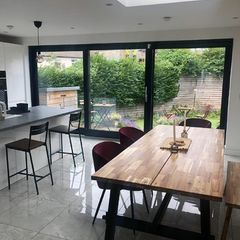 6 Seater Kitchen Table and 2 benches