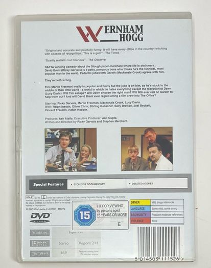 The Office. The complete first series. BBC DVD