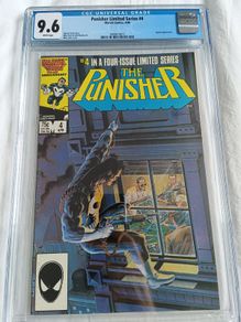 The Punisher Limited Series Issue 4 CBCS / CGC 9.6 Certified Graded Comic Framed  DC Marvel