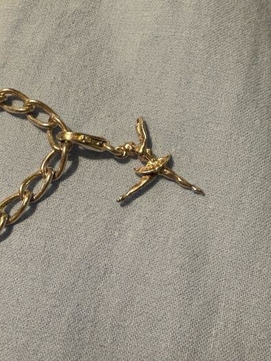 silver charm bracelet