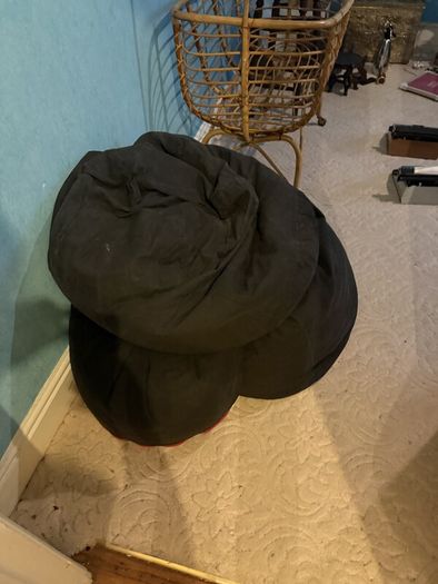 3 Black Bean Bags
