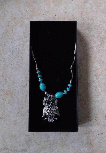 Fashion Jewellery Owl Pendant Necklace
