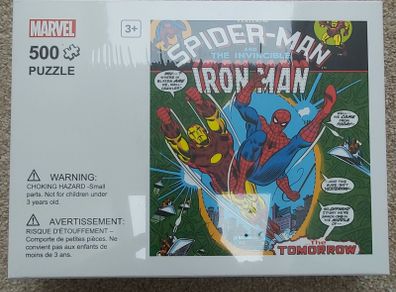 Marvel Spider-Man Iron Man 500 Piece Jigsaw For Sale