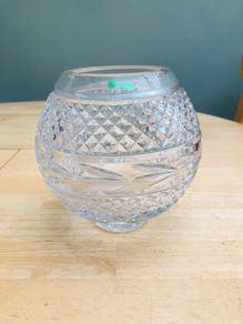 Galway Crystal Globe Vase