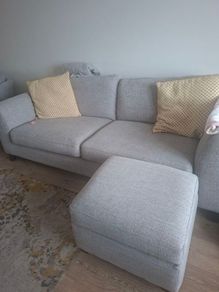 DFS 4 Seater Sofa and Cuddle couch