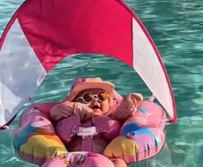 Baby Swimming Ring with Sun Shade