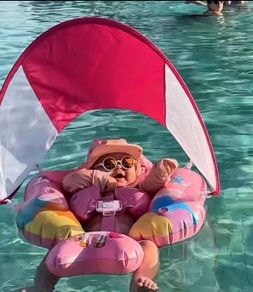 Baby Swimming Ring with Sun Shade