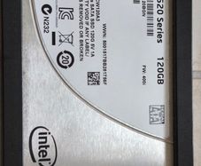 Intel SSD 120 GB solid state drive
