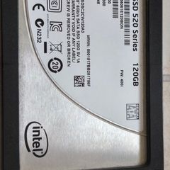 Intel SSD 120 GB solid state drive