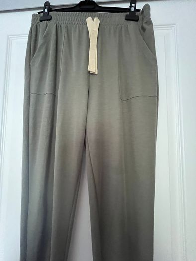 Sage Green Slim Leg Trousers