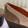 wedge suede shoes size 39 loafer inspired Spanish brand Image 7