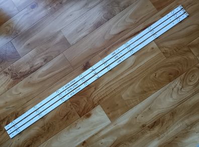 LED strips set 8leds 6916L-2744A UHD for LG 43'' V16.5 ART3 2744 Rev0.1 43UH630V