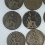 Great Britain UK Mainly Edward VII Penny Coin Lot see pictures for details Image 2