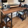Office desk + office chair + monitor stand Image 2