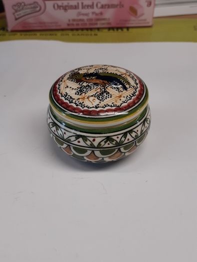Trinket box porcelain