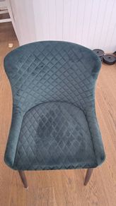 Emerald green velvet ottawa chairs