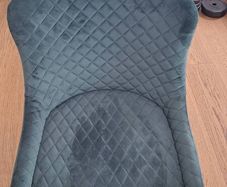 Emerald green velvet ottawa chairs