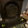 Fireplace Furniture baby proof bumper black Image 3