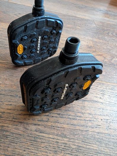 Look Trail Pedals with Vibram Tread