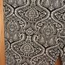 Soft Jacquard Trousers Black & White Damask 18 Image 4
