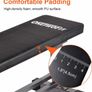 Flat Weight Bench Workout Flat Bench Weightlifting Bench with Dumbbell Rack Home Training Multiuse Fitness Bench Image 4