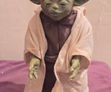 2005 Star Wars Revenge of The Sith Talking Interactive 12" Yoda - Fully working