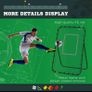 foldable football rebounder net Image 3
