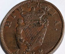 1822 Irish Halfpenny