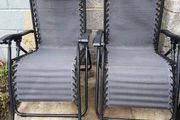 Zero Gravity Garden chairs x 2