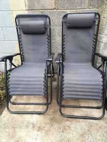 Zero Gravity Garden chairs x 2