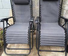 Zero Gravity Garden chairs x 2