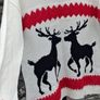 Pure Moda Reindeer Christmas Jumper Image 3